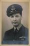 Flying officer Richard Francis, 1945.